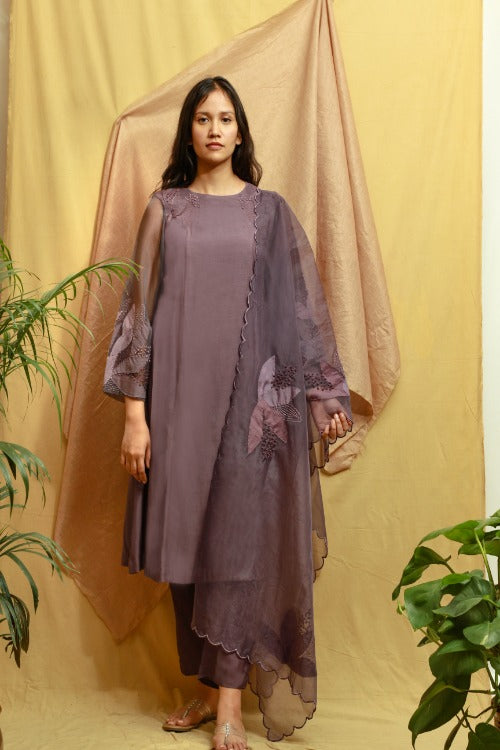 Chambray & Co. Roohi 3 piece Coord Set - Image 9