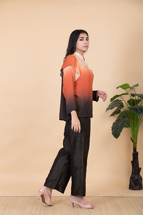 Chambray & Co.'S Aemi Vegan Silk Coord Set - Image 2