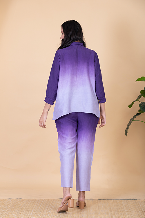Chambray & Co.'S Amber Vegan Silk Coord Set - Image 3