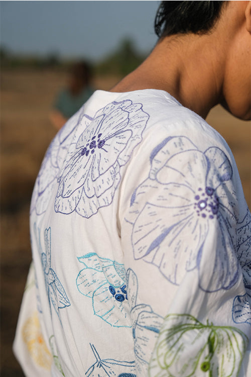 Okhai 'Delilah' Hand Embroidered and Mirrorwork Dress - Image 7