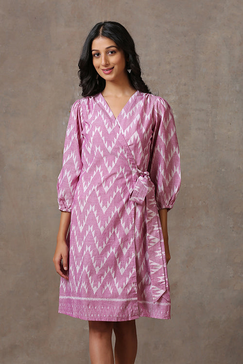 Okhai 'Aster' Pure Cotton Ikat Dress - Image 6