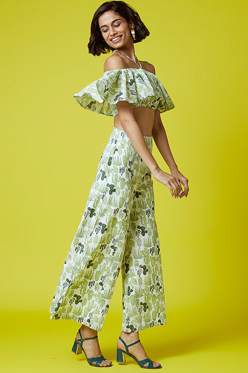 Okhai 'Juniper' Hand Block Printed Pure Cotton Pant - Image 3