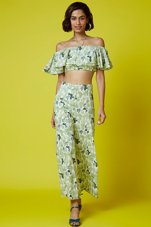 Okhai 'Juniper' Hand Block Printed Pure Cotton Pant - Image 8