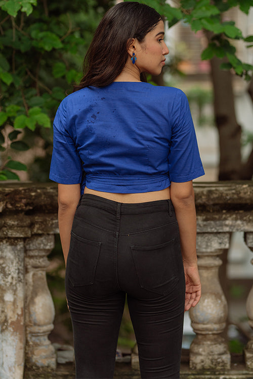 Okhai 'Victoria' Wrap Blouse - Image 3