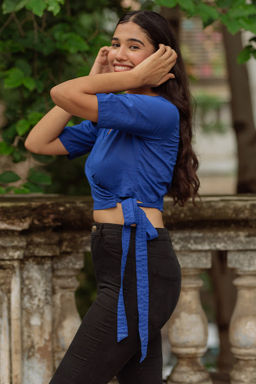 Okhai 'Victoria' Wrap Blouse - Image 5