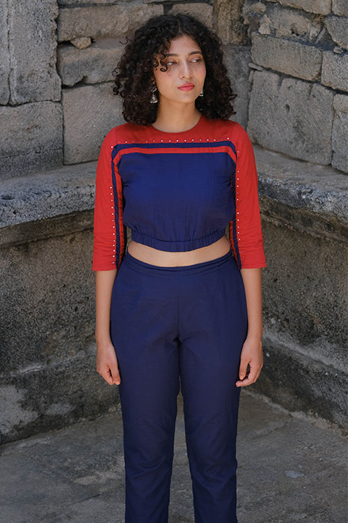 Okhai Olympia Hand Embroidered Pure Cotton Mul Top - Image 3