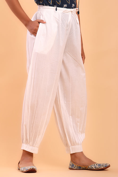 Shuddhi White Afghani Pant - Image 2
