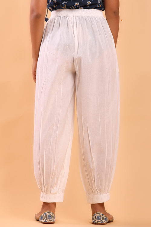 Shuddhi White Afghani Pant - Image 3